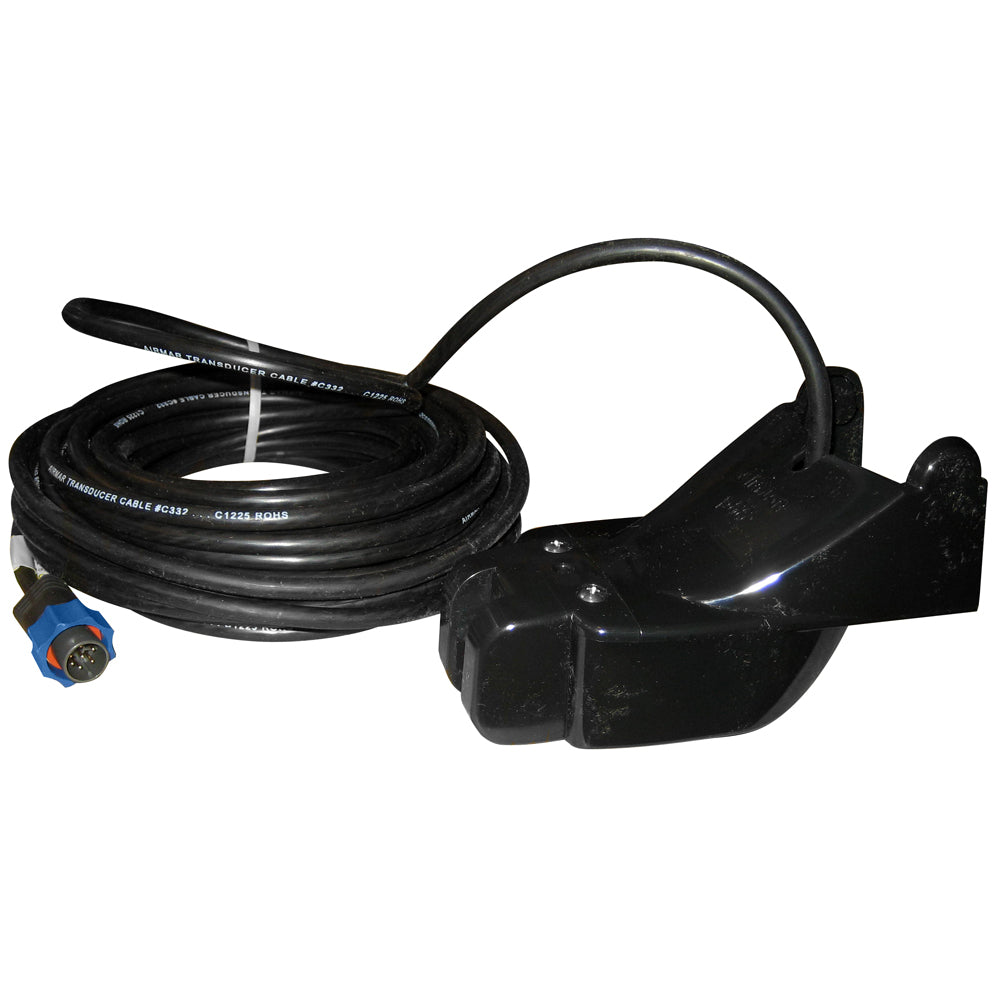 Lowrance P66-BL Transom Mount Triducer Multisensor Blue Connector [P66-BL] | Transducers by Lowrance 