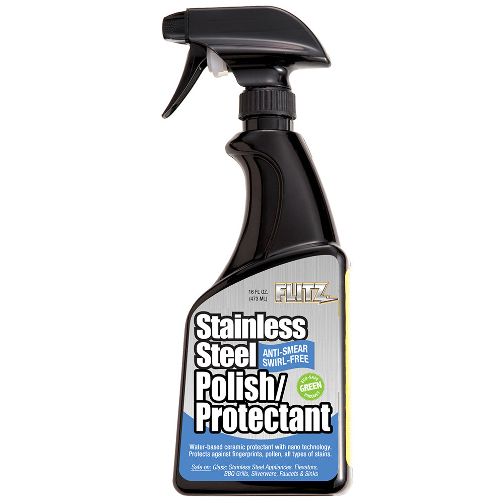 Flitz Stainless Steel Polish/Protectant - 16oz Spray [SS 01306] | Cleaning by Flitz 