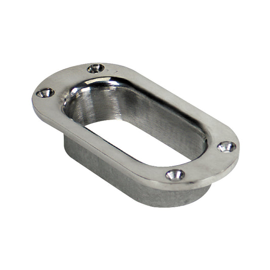 Whitecap Hawse Pipe - 316 Stainless Steel - 1-1/2" x 3-3/4" [6223C] | Rope & Chain Pipe by Whitecap 