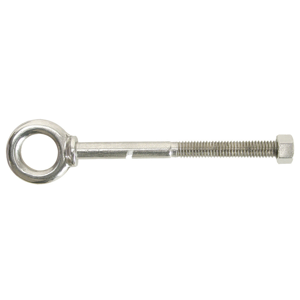 Whitecap Eye Bolt - 304 Stainless Steel - 2-3/16" Length [S-1524C] | Bow & Stern Eyes by Whitecap 