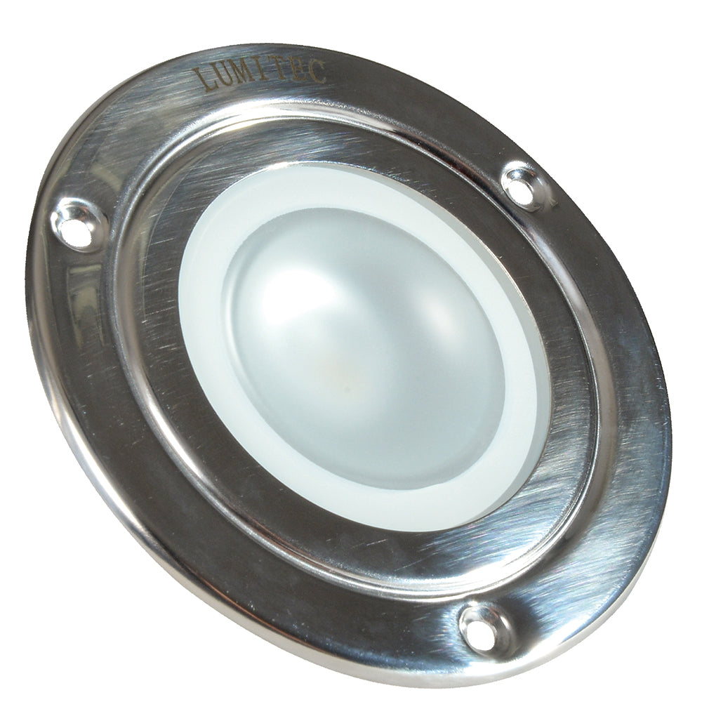 Lumitec Shadow - Flush Mount Down Light - Polished SS Finish - White Non-Dimming [114113] | Dome/Down Lights by Lumitec 