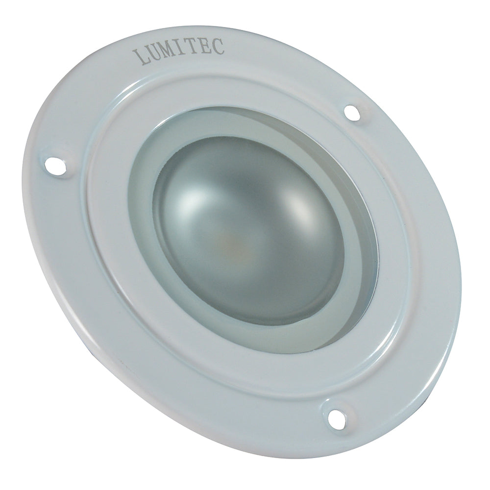 Lumitec Shadow - Flush Mount Down Light - White Finish - 4-Color White/Red/Blue/Purple Non-Dimming [114120] | Dome/Down Lights by Lumitec 