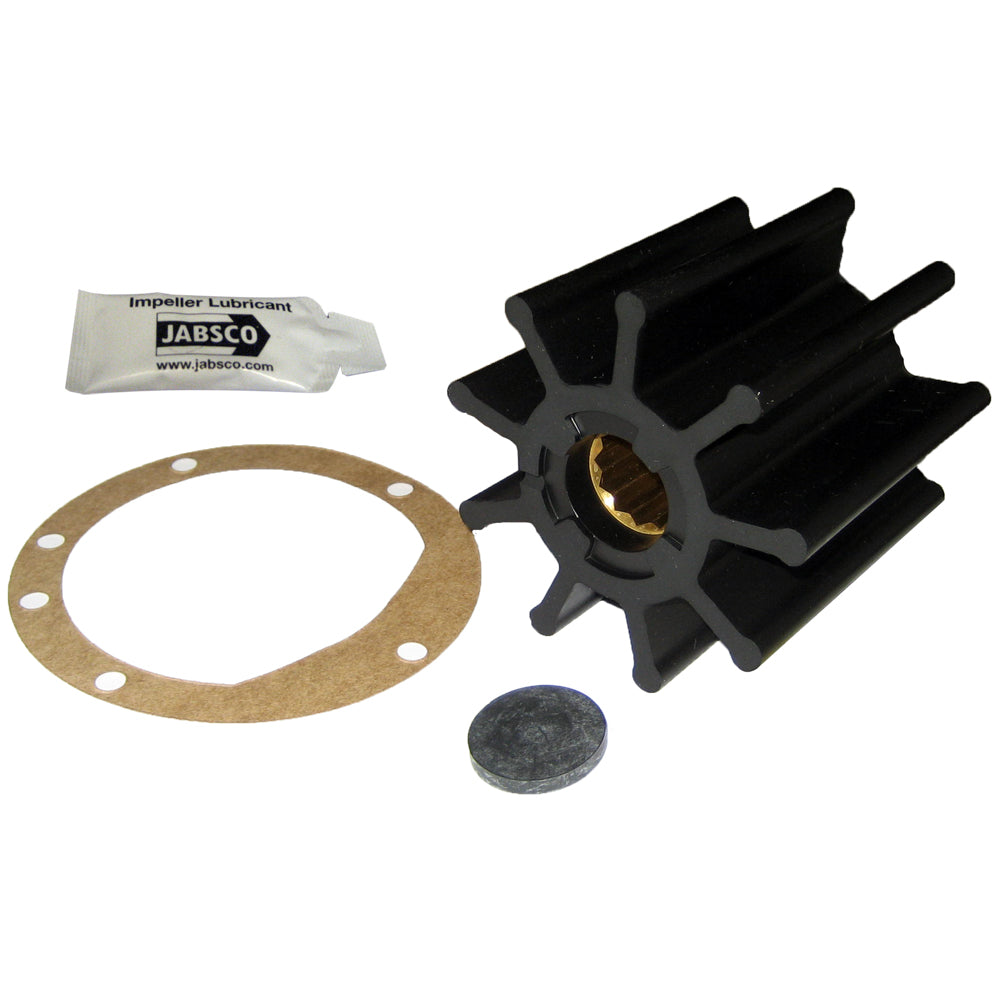 Jabsco Impeller Kit - 9 Blade - Nitrile - 3-3/4" Diameter x 3-1/2" W, 1" Shaft Diameter [6760-0003-P] | Impellers by Jabsco 