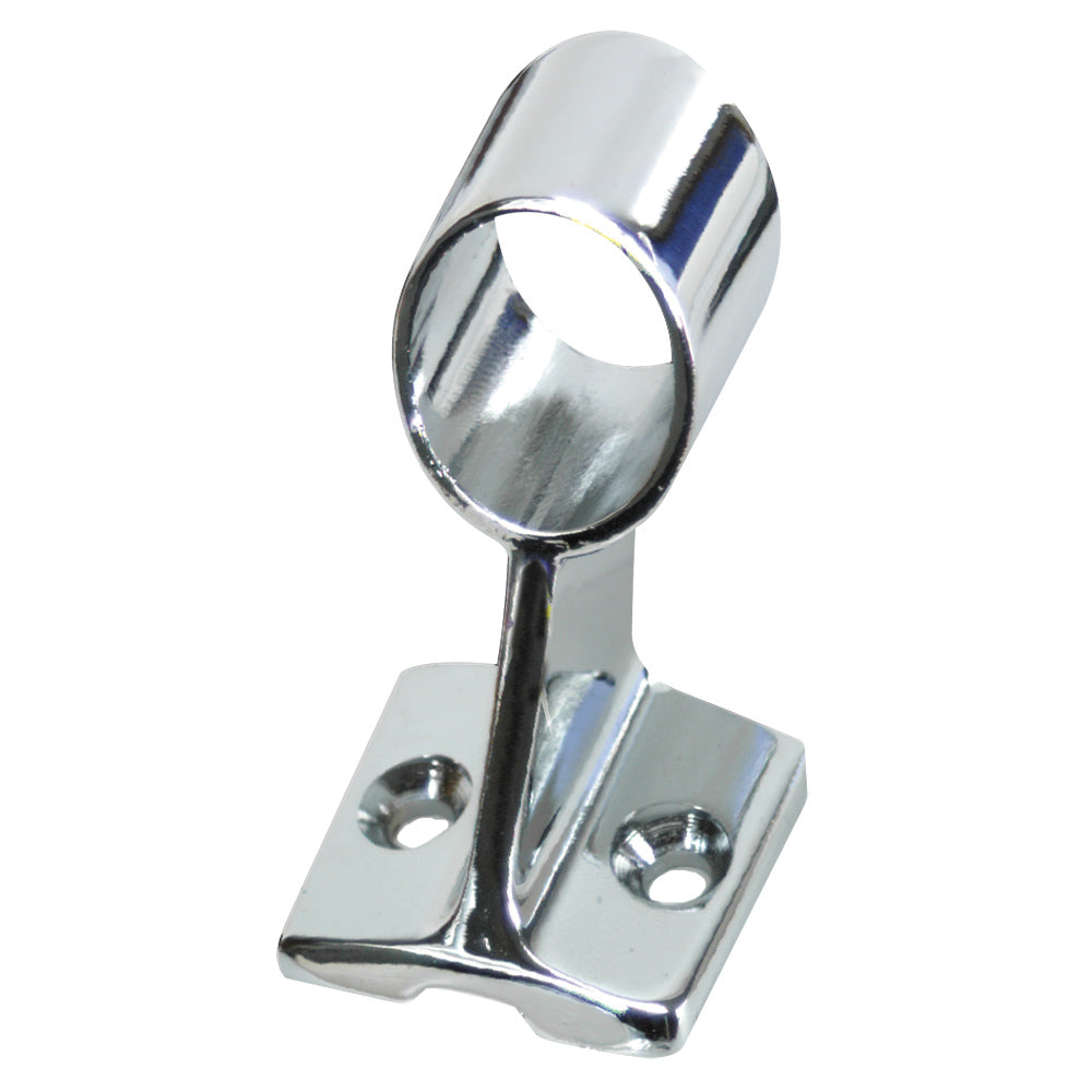 Whitecap Center Handrail Stanchion - 316 Stainless Steel - 7/8" Tube O.D. - 2 #10 Fasteners [6079C] | Grab Handles by Whitecap 