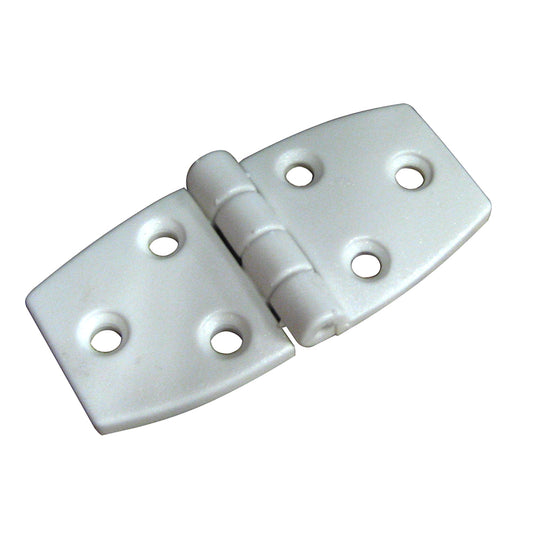 Whitecap Door Hinge - White Nylon - 1-1/2" x 3" [S-3031] | Hinges by Whitecap 