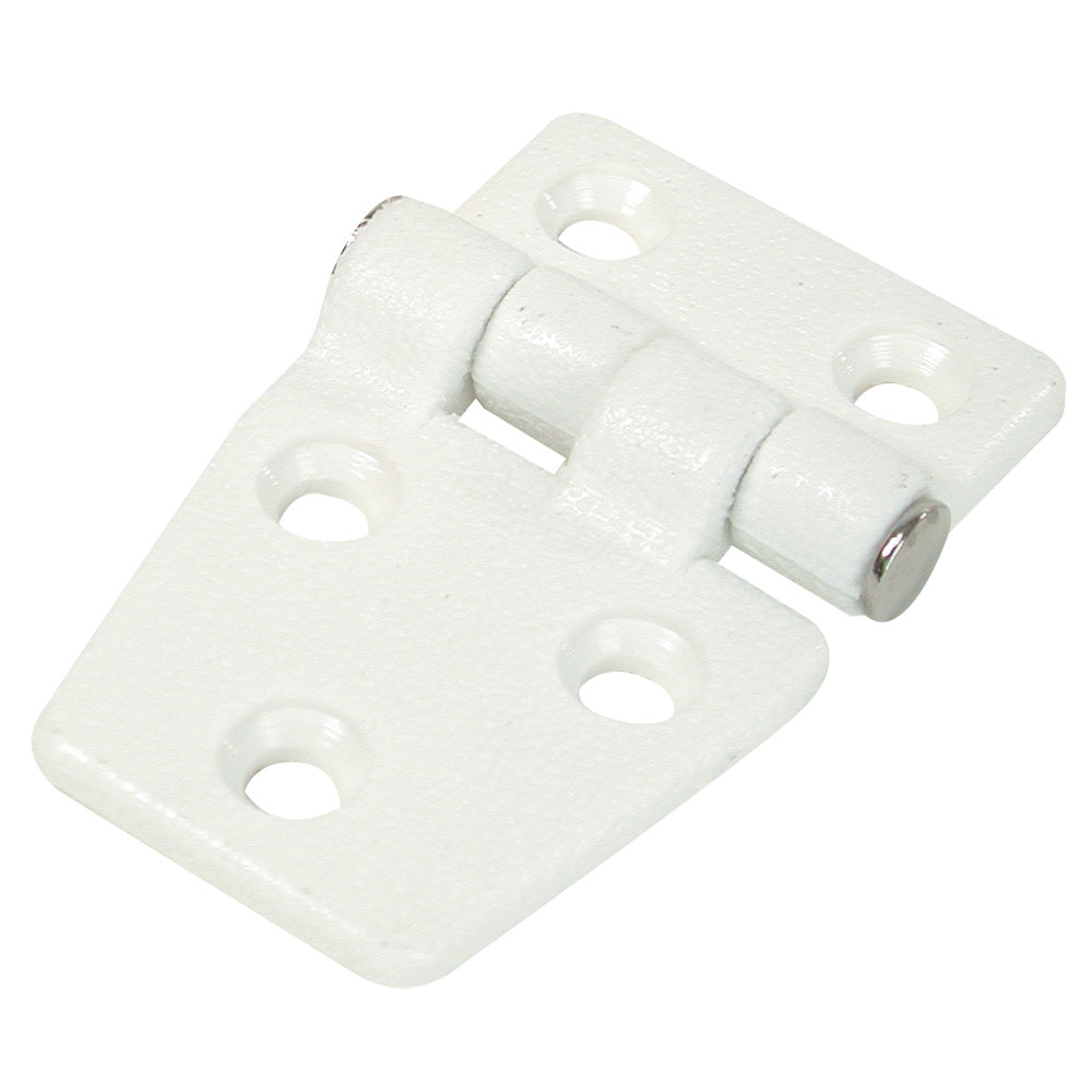 Whitecap Shortside Door Hinge - White Nylon - 1-3/8" x 2-1/4" [S-3033] | Hinges by Whitecap 