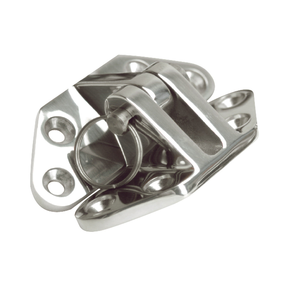 Whitecap Angled Base Hatch Hinge - 316 Stainless Steel - 3" x 2-1/2" [6211C] | Hinges by Whitecap 