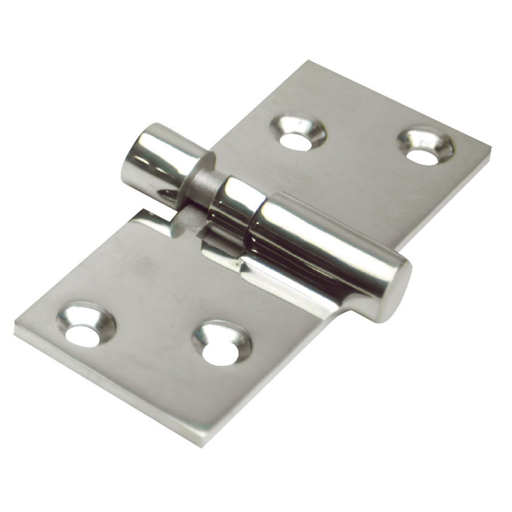 Whitecap Take-Apart Motor Box Hinge (Locking) - 316 Stainless Steel - 1-1/2" x 3-5/8" [6018C] | Hinges by Whitecap 