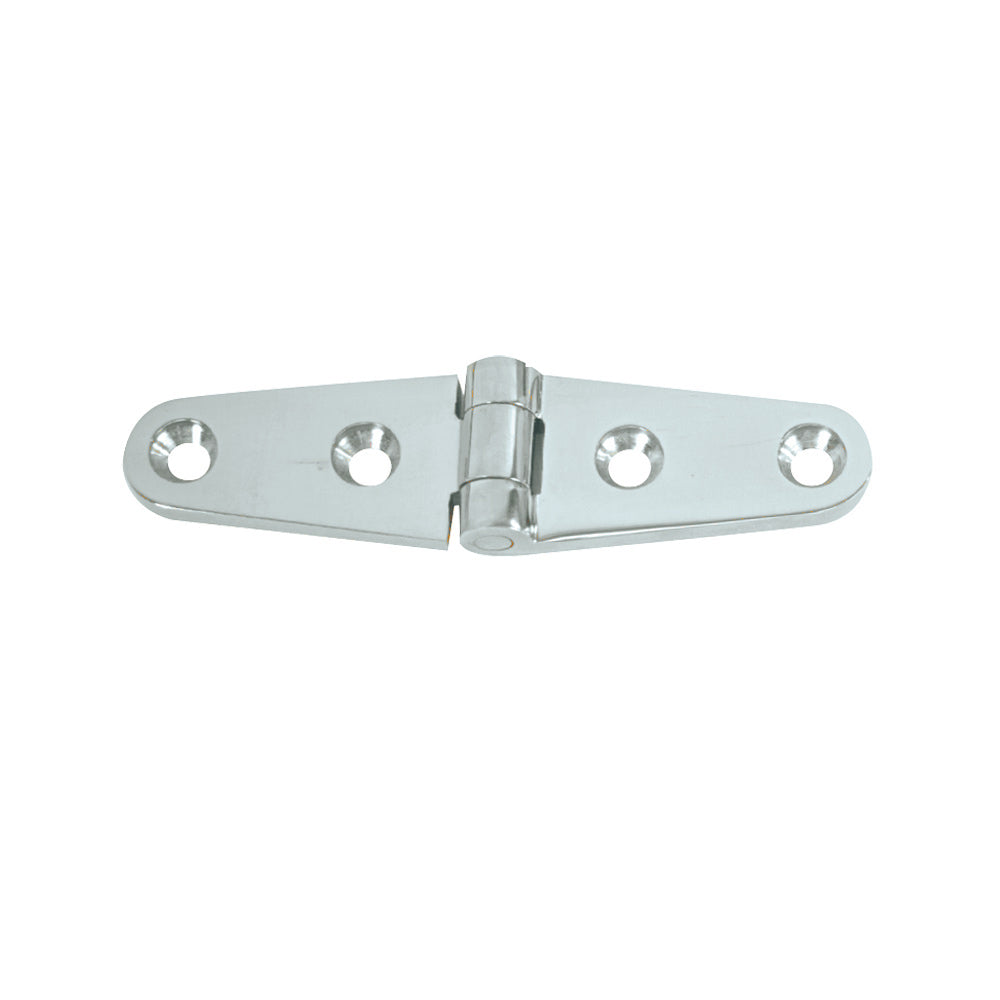 Whitecap Strap Hinge - 316 Stainless Steel - 4" x 1" [6025] | Hinges by Whitecap 