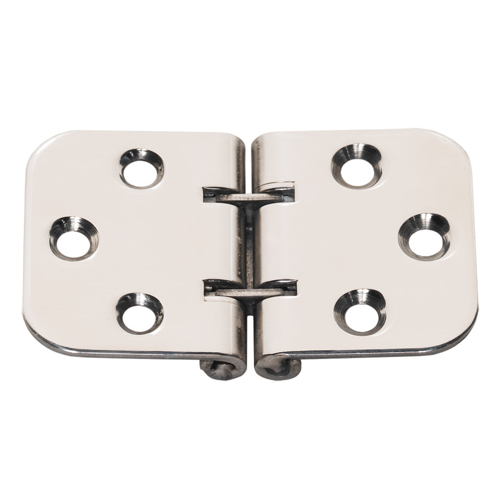 Whitecap Flush Mount 2-Pin Hinge - 304 Stainless Steel - 2-13/16 x 1-9/16 [S-3705] | Hinges by Whitecap 