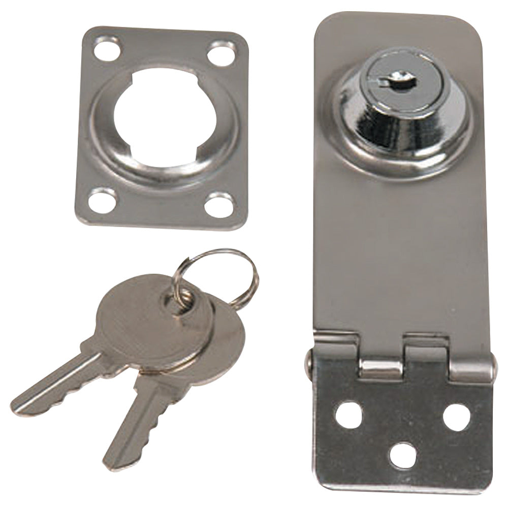 Whitecap Locking Hasp - 304 Stainless Steel - 1" x 3" [S-4053C] | Latches by Whitecap 