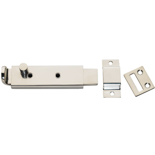 Whitecap Spring Loaded Slide Bolt/Latch - 316 Stainless Steel - 5-5/16" [S-588C] | Latches by Whitecap 