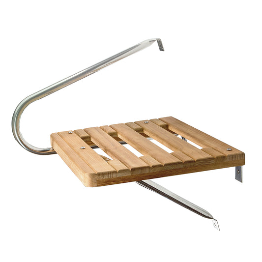 Whitecap Teak Swim Platform f/Outboard Motors [60900] | Swim Platforms by Whitecap 