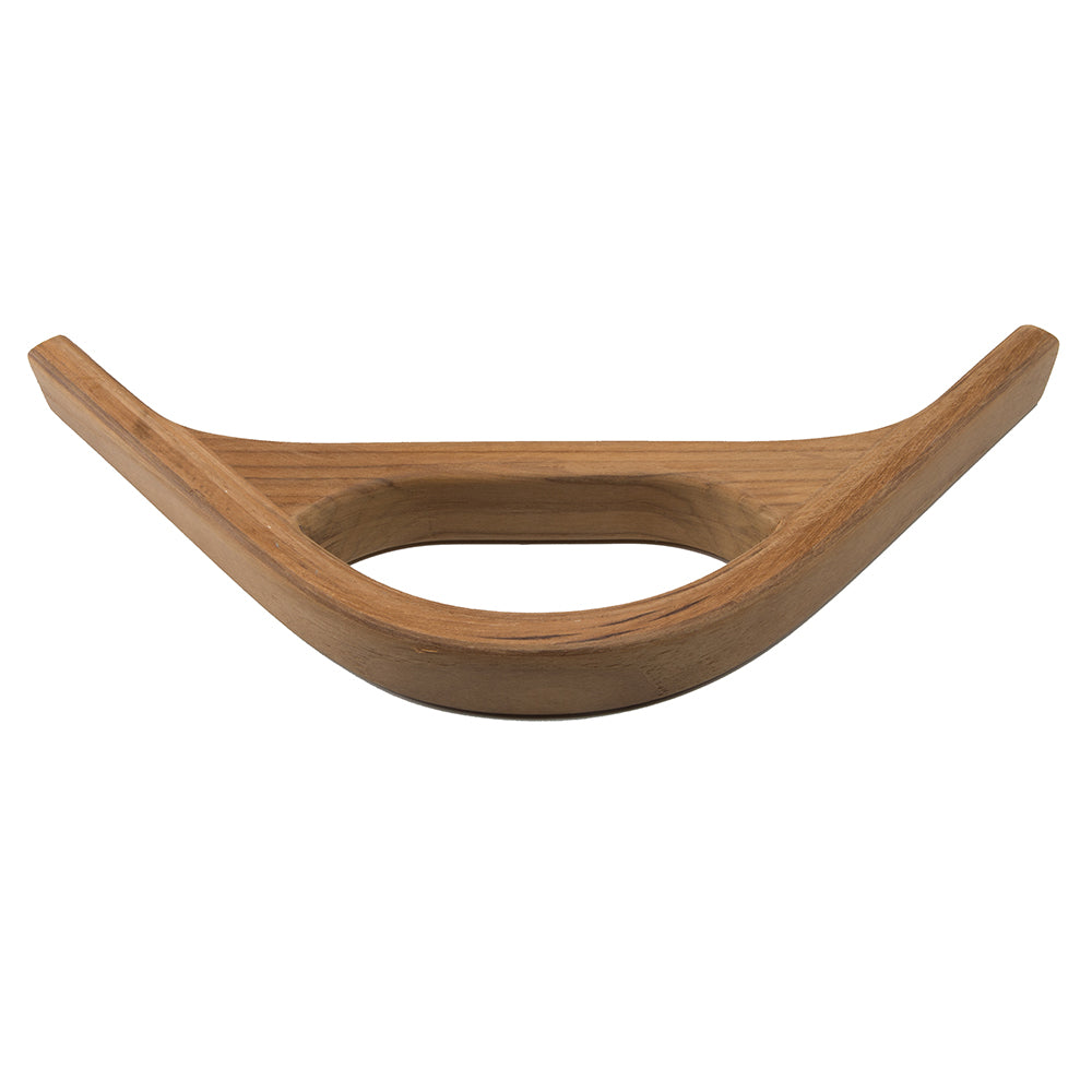 Whitecap Teak Track Corner w/Hand Hold Molding - 3/4" [60805] | Teak by Whitecap 