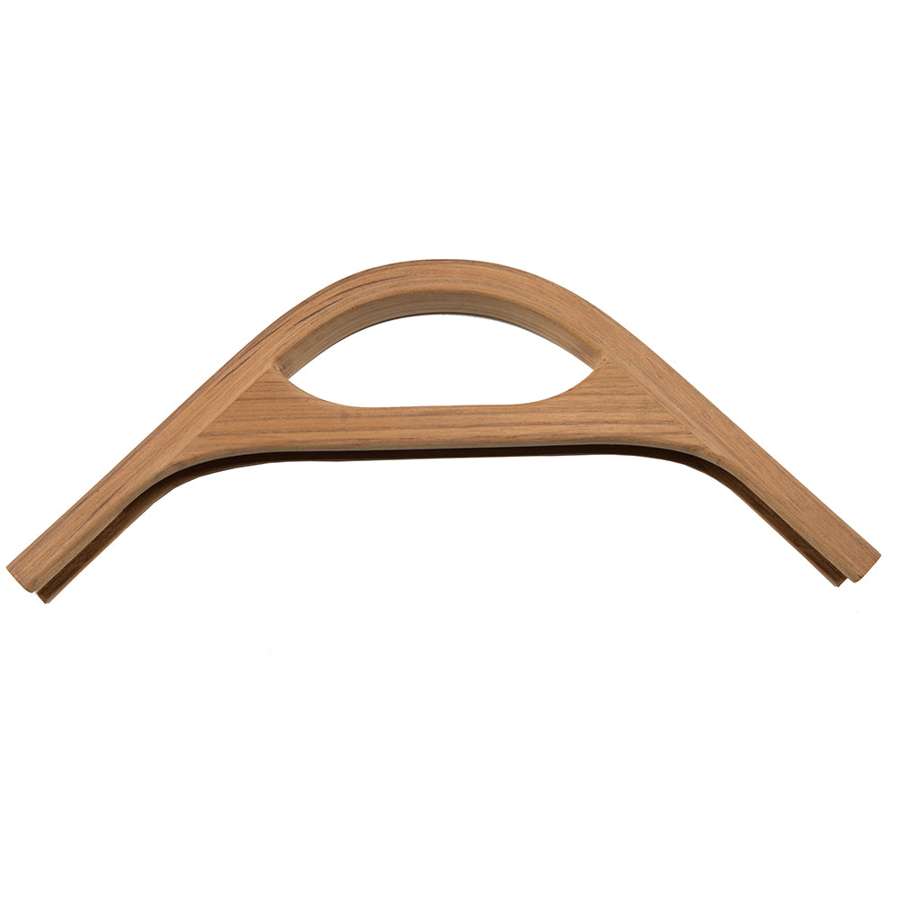 Whitecap Teak Track Corner w/Hand Hold Molding - 3/4" [60805] | Teak by Whitecap 