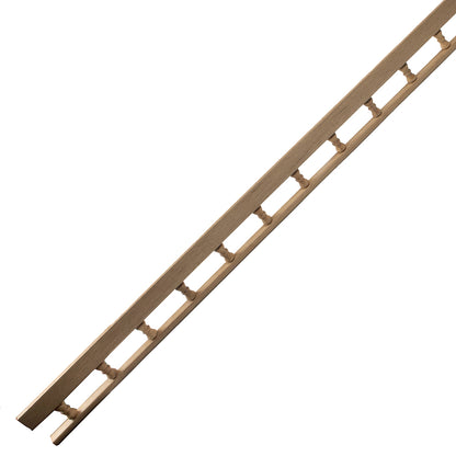 Whitecap Teak L-Type Pin Rail - 5' [60703] | Teak by Whitecap 