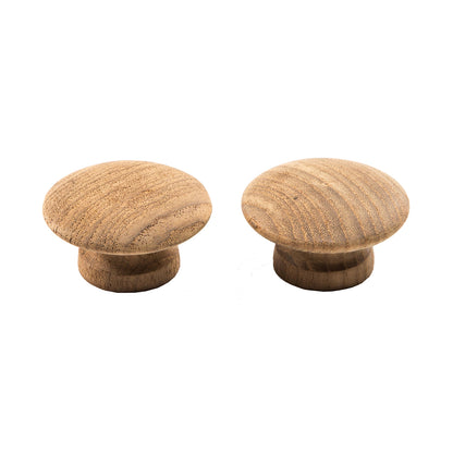 Whitecap Teak Round Drawer Knob - 2" - 2 Pack [60120-A] | Teak by Whitecap 