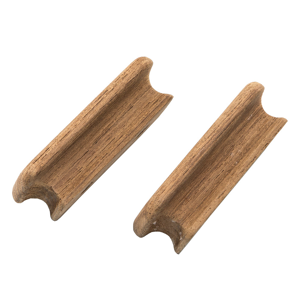 Whitecap Teak Rectangular Drawer Knob - 2-3/4"L - 2 Pack [60131-A] | Teak by Whitecap 