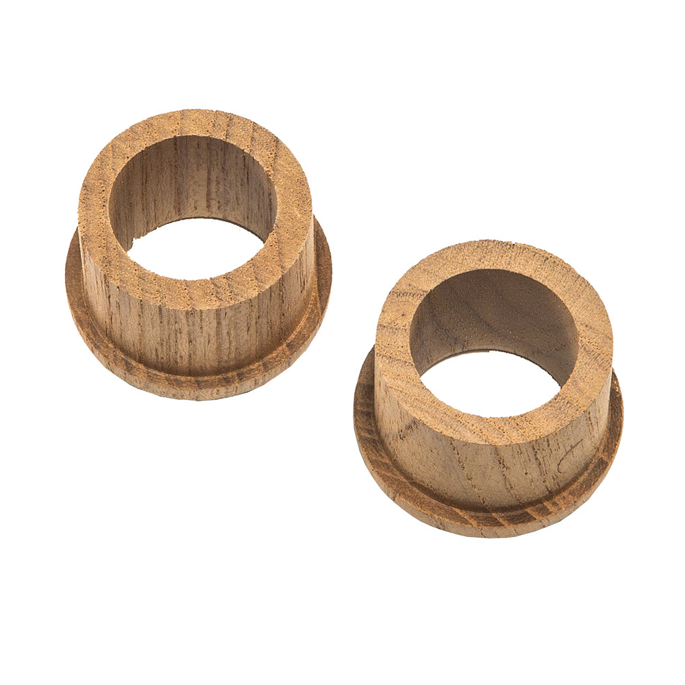 Whitecap Teak Finger Pull - 5/8" Barrel Length - 2 Pack [60145-A] | Teak by Whitecap 