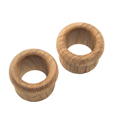 Whitecap Teak Finger Pull - 5/8" Barrel Length - 2 Pack [60145-A] | Teak by Whitecap 