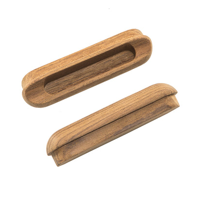 Whitecap Teak Oblong Drawer Pull - 4-1/16"L - 2 Pack [60124-A] | Teak by Whitecap 