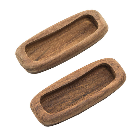 Whitecap Teak Rectangular Drawer Pull - 3-1/4"L - 2 Pack [60135-A] | Teak by Whitecap 