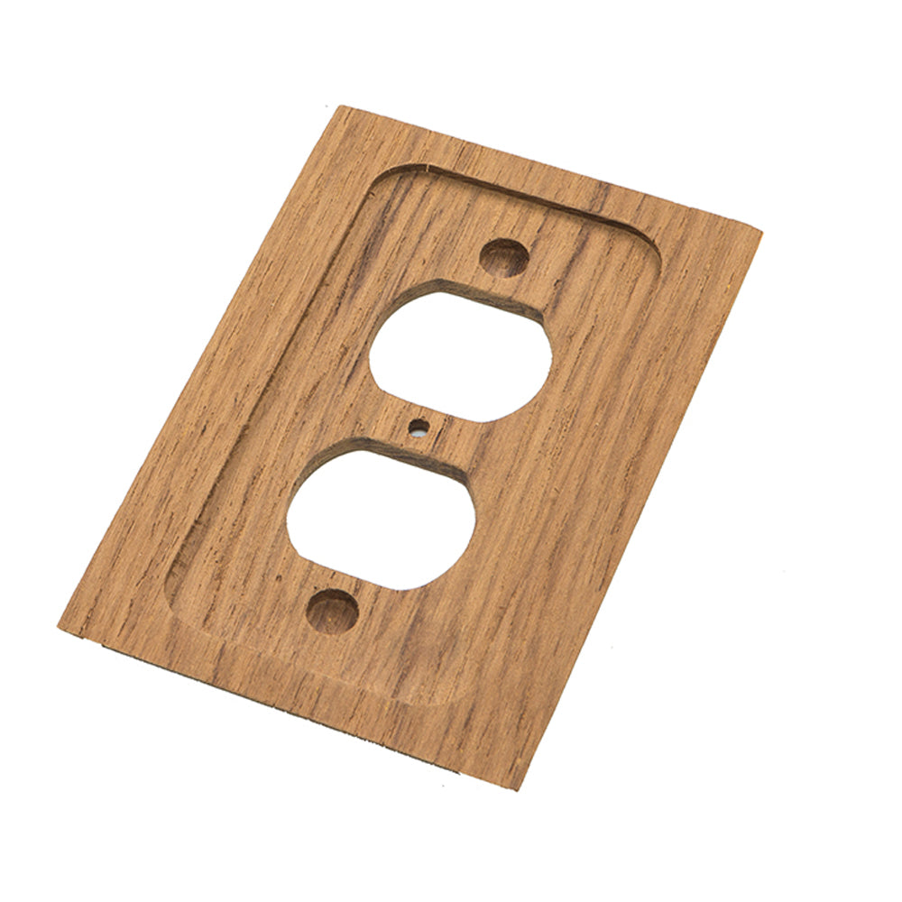 Whitecap Teak Outlet Cover/Receptacle Plate [60170] | Teak by Whitecap 