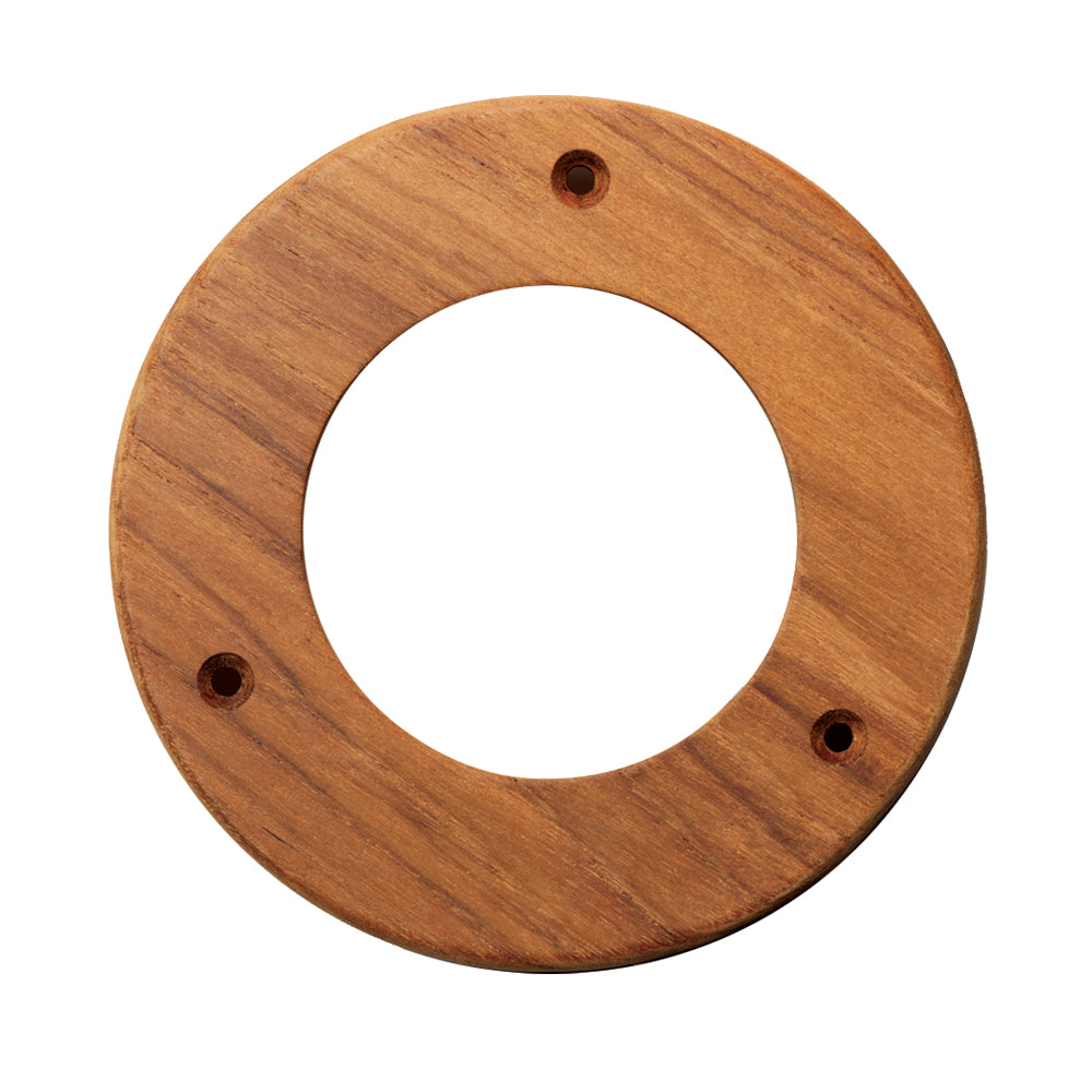 Whitecap Teak Trim Ring - 4" Inner Diameter Opening [61974] | Teak by Whitecap 