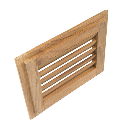 Whitecap Teak Louvered Insert - 7-1/2" x 9-1/8" x 3/4" [60712] | Teak by Whitecap 