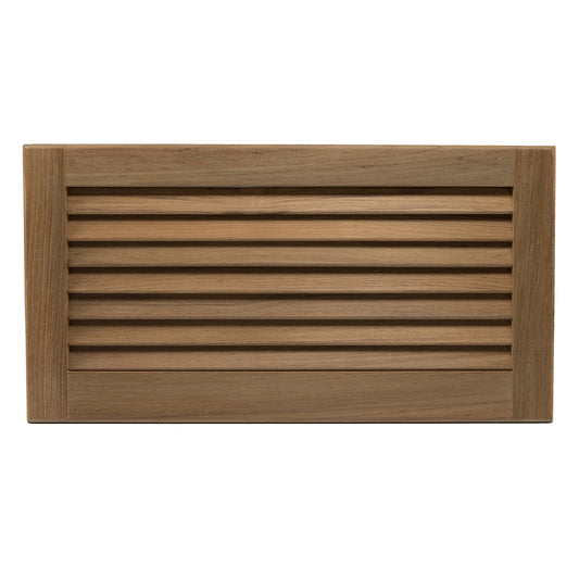 Whitecap Teak Louvered Insert - 9-3/8" x 18" x 3/4" [60716] | Teak by Whitecap 