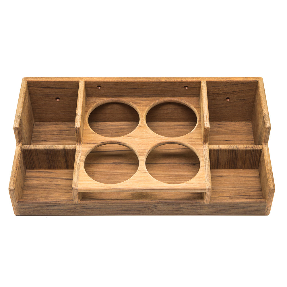 Whitecap Teak Bar Rack [62550] | Teak by Whitecap 