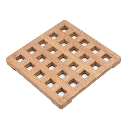 Whitecap Teak Large Square Trivet - 8" [62421] | Teak by Whitecap 