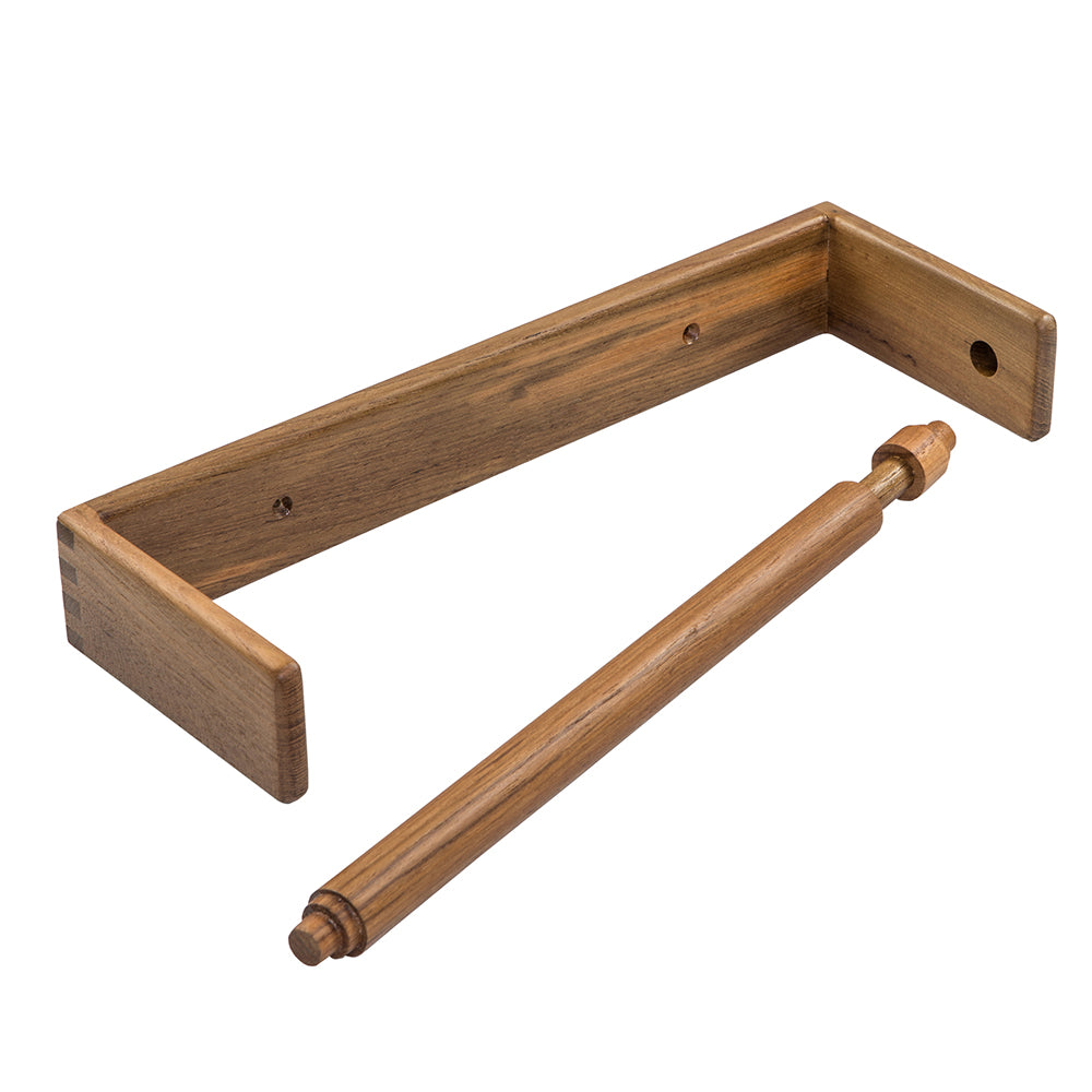 Whitecap Teak Wall-Mount Paper Towel Holder [62442] | Teak by Whitecap 