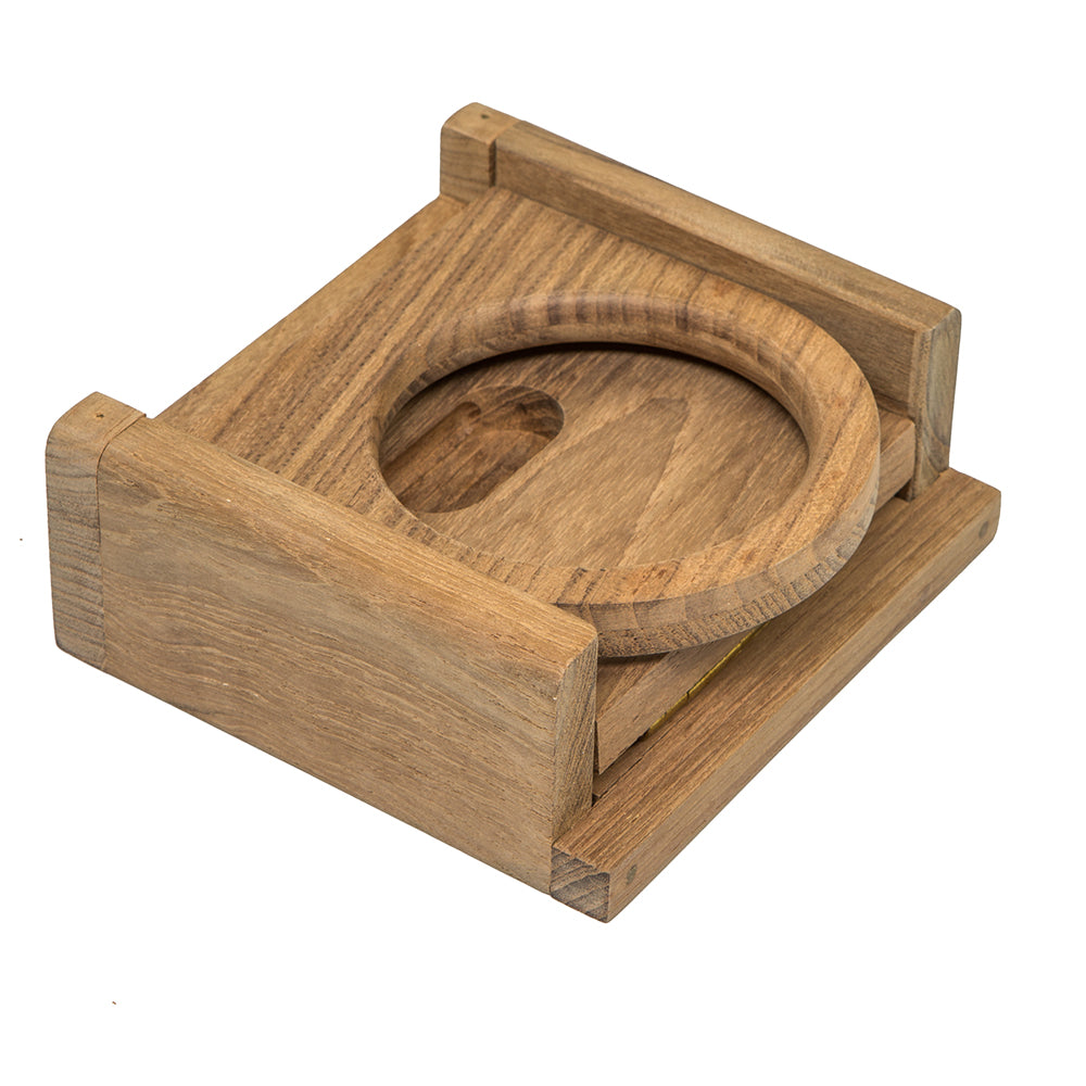 Whitecap Teak Folding Drink Holder [62601] | Teak by Whitecap 