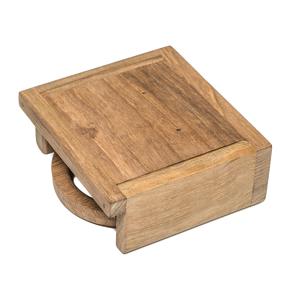 Whitecap Teak Folding Drink Holder [62601] | Teak by Whitecap 