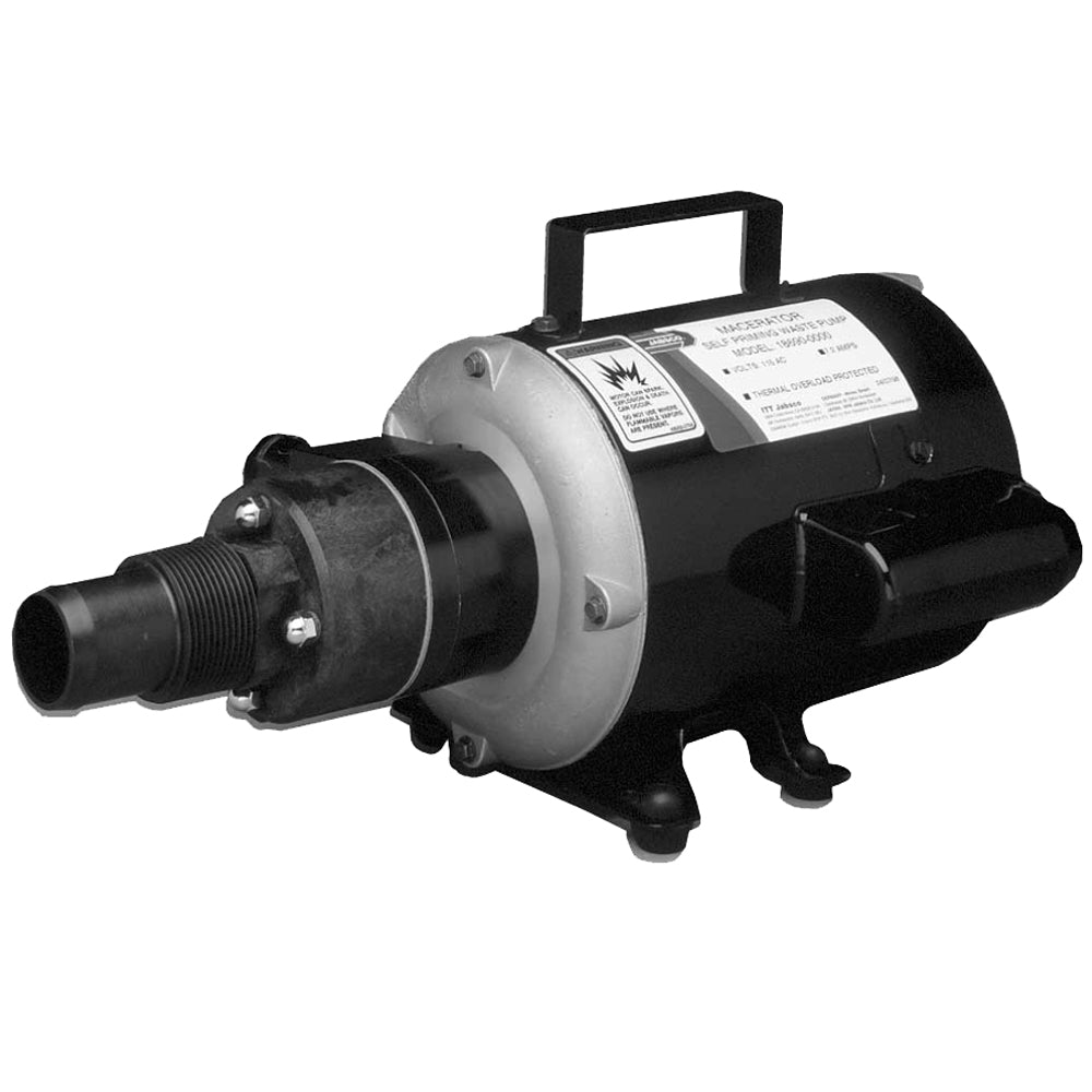 Jabsco Macerator Pump - 115V [18690-0000] | Marine Sanitation by Jabsco 