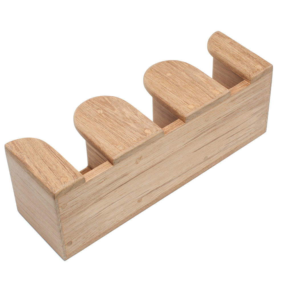 Whitecap Teak THree Mug Rack [62410] | Teak by Whitecap 