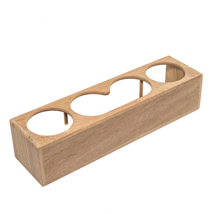 Whitecap Teak Four Insulated Drink/Binocular Rack [62634] | Teak by Whitecap 