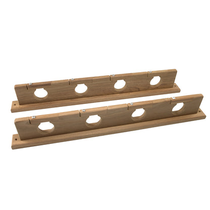 Whitecap Teak Lock-In Four-Rod Storage Rack [60620] | Teak by Whitecap 