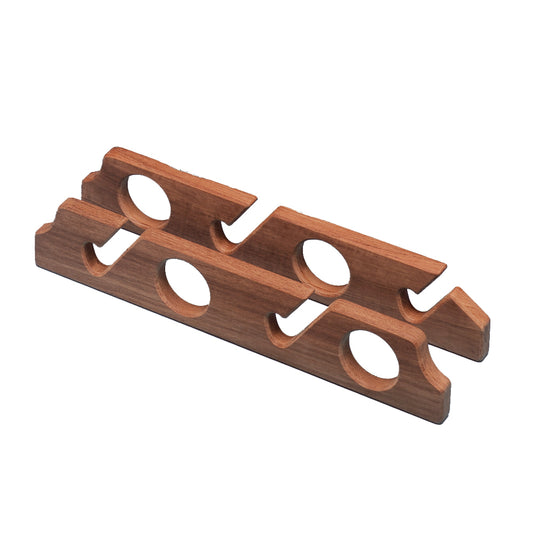 Whitecap Teak Four-Rod Storage Rack - Pair [60612] | Teak by Whitecap 