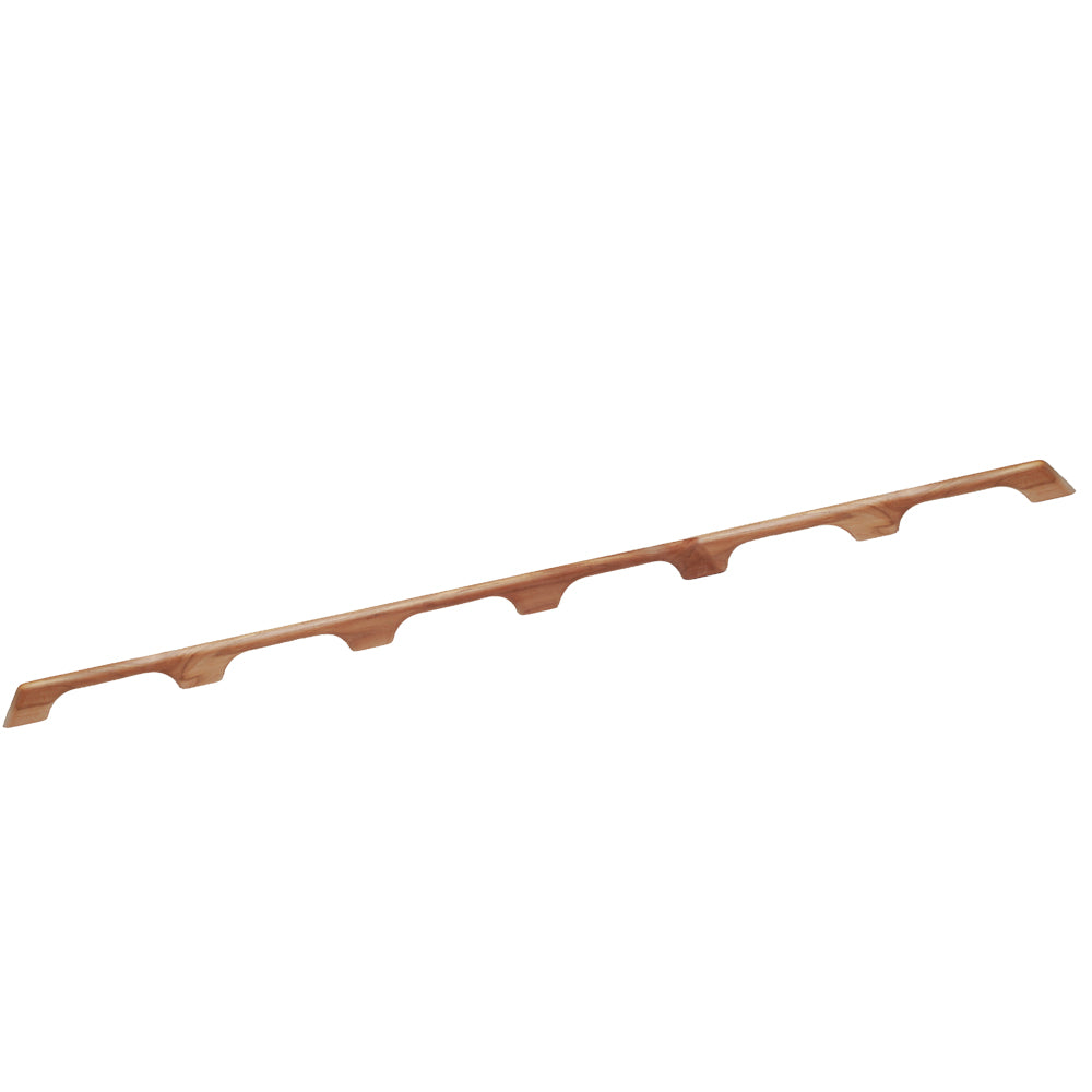 Whitecap Teak Handrail - 6 Loops - 63"L [60110] | Grab Handles by Whitecap 