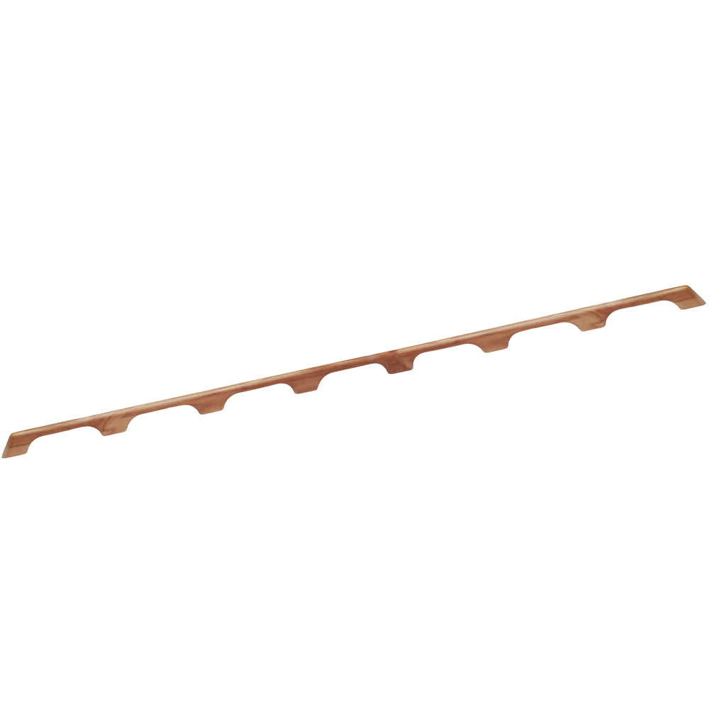 Whitecap Teak Handrail - 7 Loops - 73"L [60112] | Grab Handles by Whitecap 