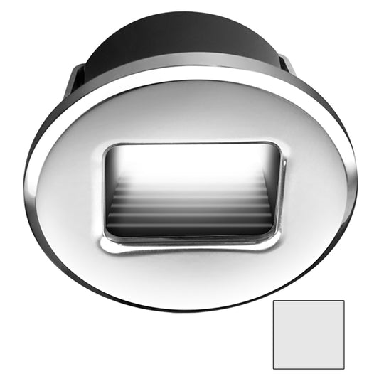 i2Systems Ember E1150Z Snap-In - Polished Chrome - Round - Cool White Light [E1150Z-11AAH] | Interior / Courtesy Light by I2Systems Inc 