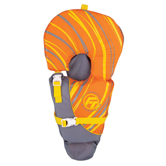 Full Throttle Baby-Safe Vest - Infant to 30lbs - Orange/Grey [104000-200-000-14] | Personal Flotation Devices by Full Throttle 