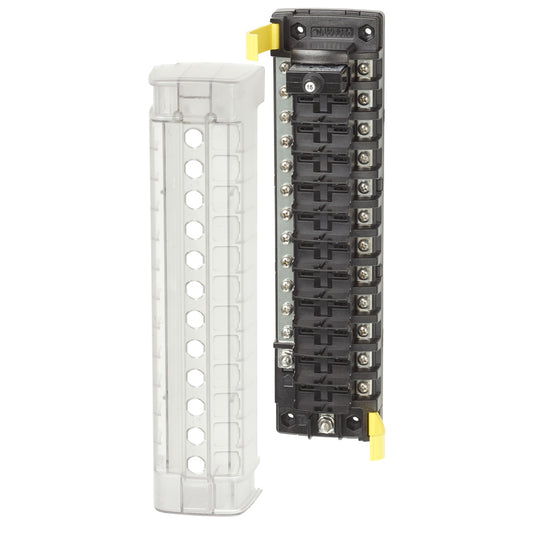 Blue Sea 5054 ST CLB Circuit Breaker Block - 12 Position w/Negative Bus [5054] | Circuit Breakers by Blue Sea Systems 