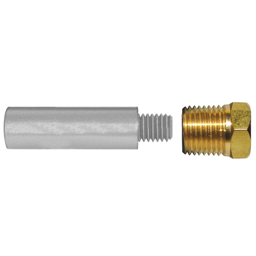 Tecnoseal E0 Pencil Zinc w/Brass Cap [TEC-E0-C] | Anodes by Tecnoseal 