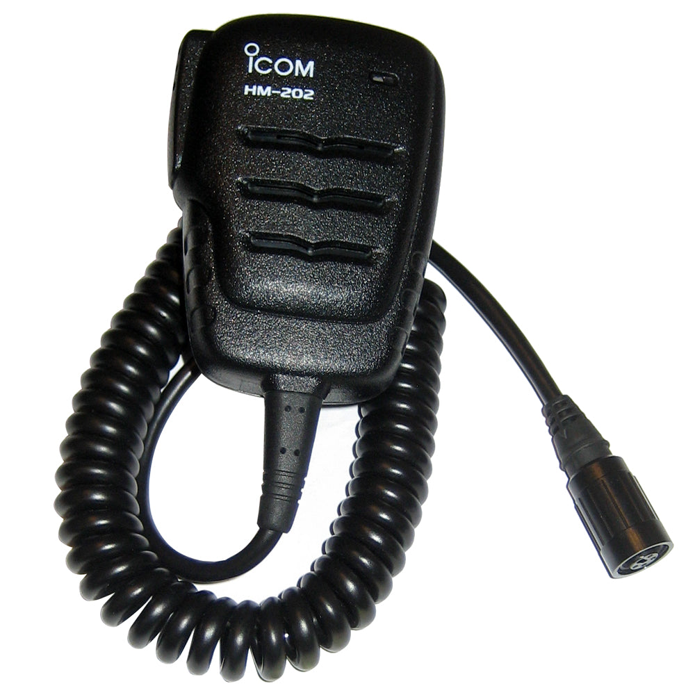 Icom HM-202 Compact Speaker Mic - Waterproof [HM202] | Accessories by Icom 