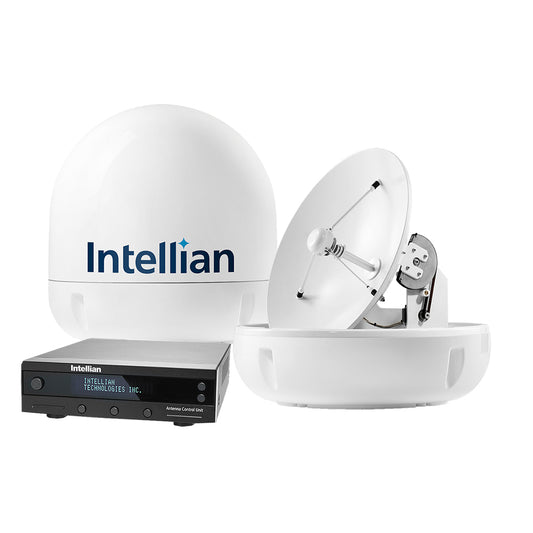 Intellian i6P Linear System w/23.6" Reflector & Universal Quad LNB