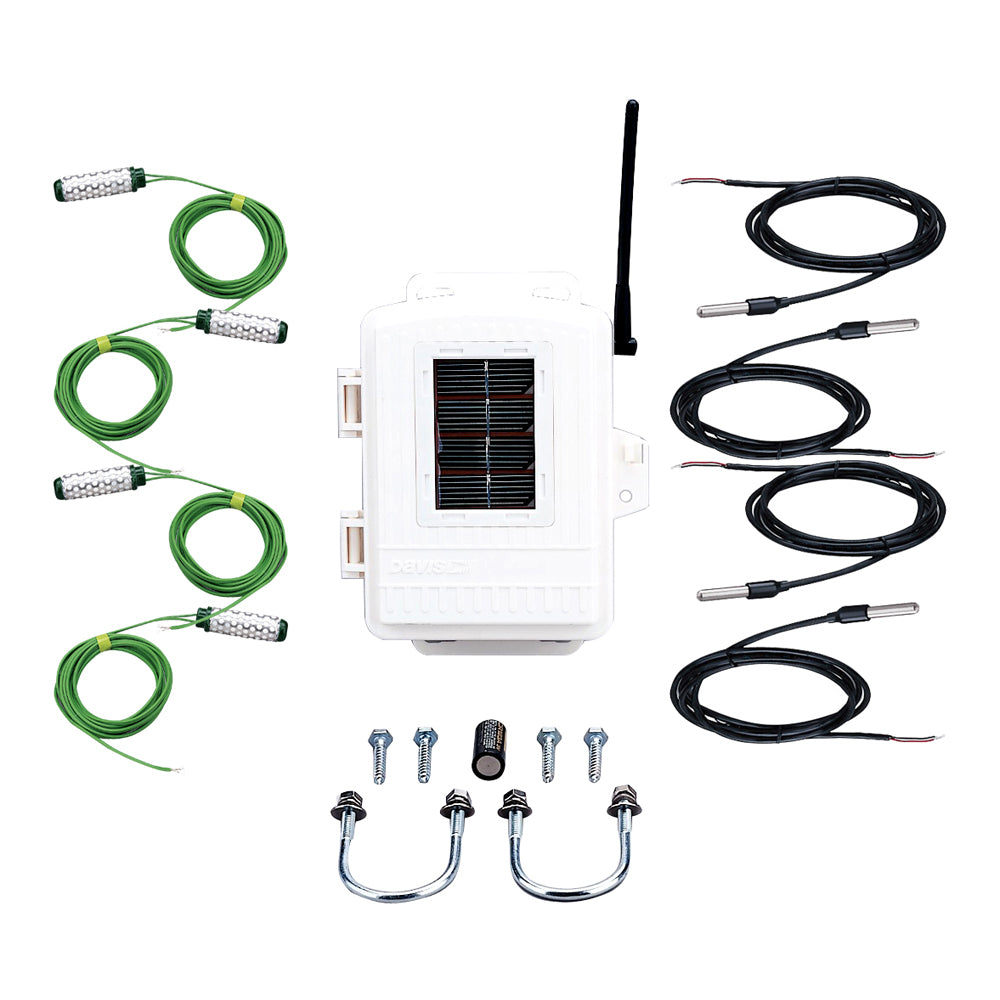 Davis Complete Wireless Soil Moisture/Temperature Station - Includes Sensors [6345CS] | Weather Instruments by Davis Instruments 