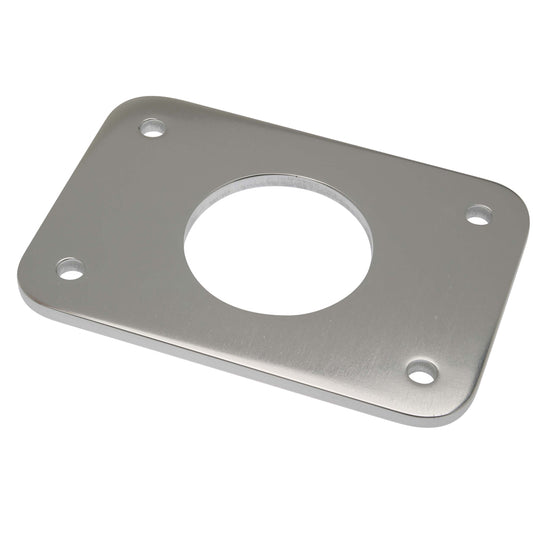 Rupp Top Gun Backing Plate w/2.4" Hole - Sold Individually, 2 Required [17-1526-23] | Outrigger Accessories by Rupp Marine 